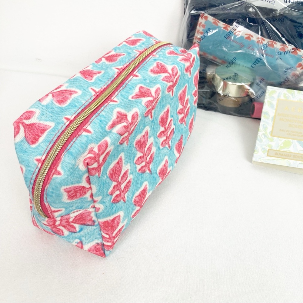 Estee Lauder 6-Piece Set with Molly Mahon Cosmetic Pouch + Aerin Sample NWT - Picture 4 of 10